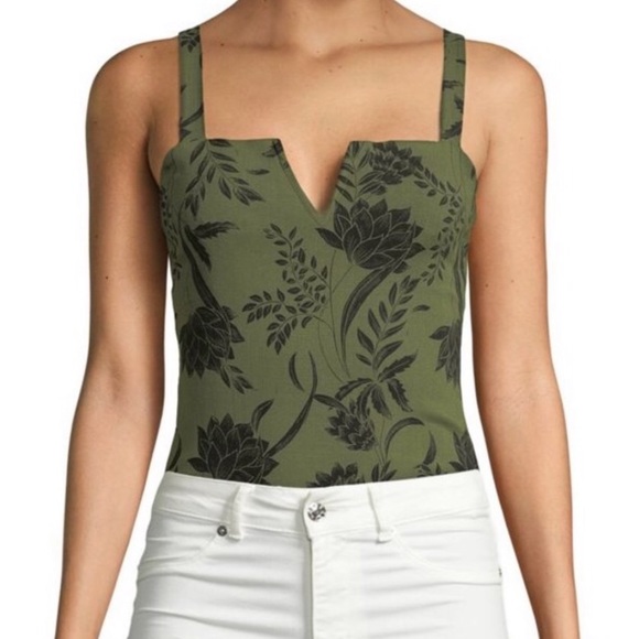 Free People Tops - ✨ Free People Floral Bodysuit